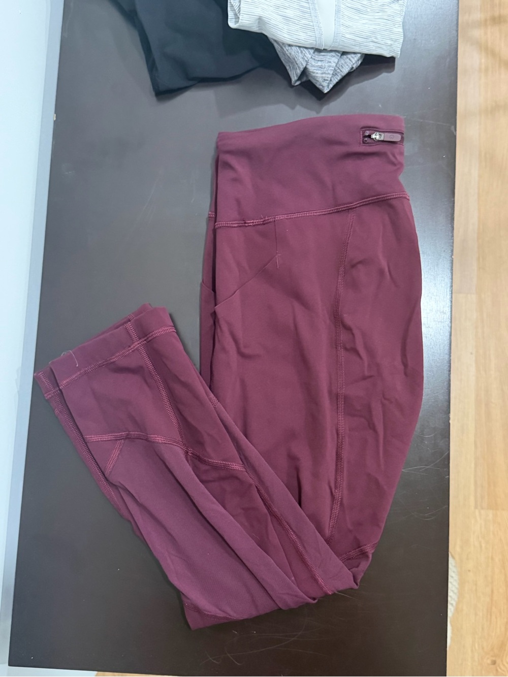 lululemon pace rival crop leggings size 6